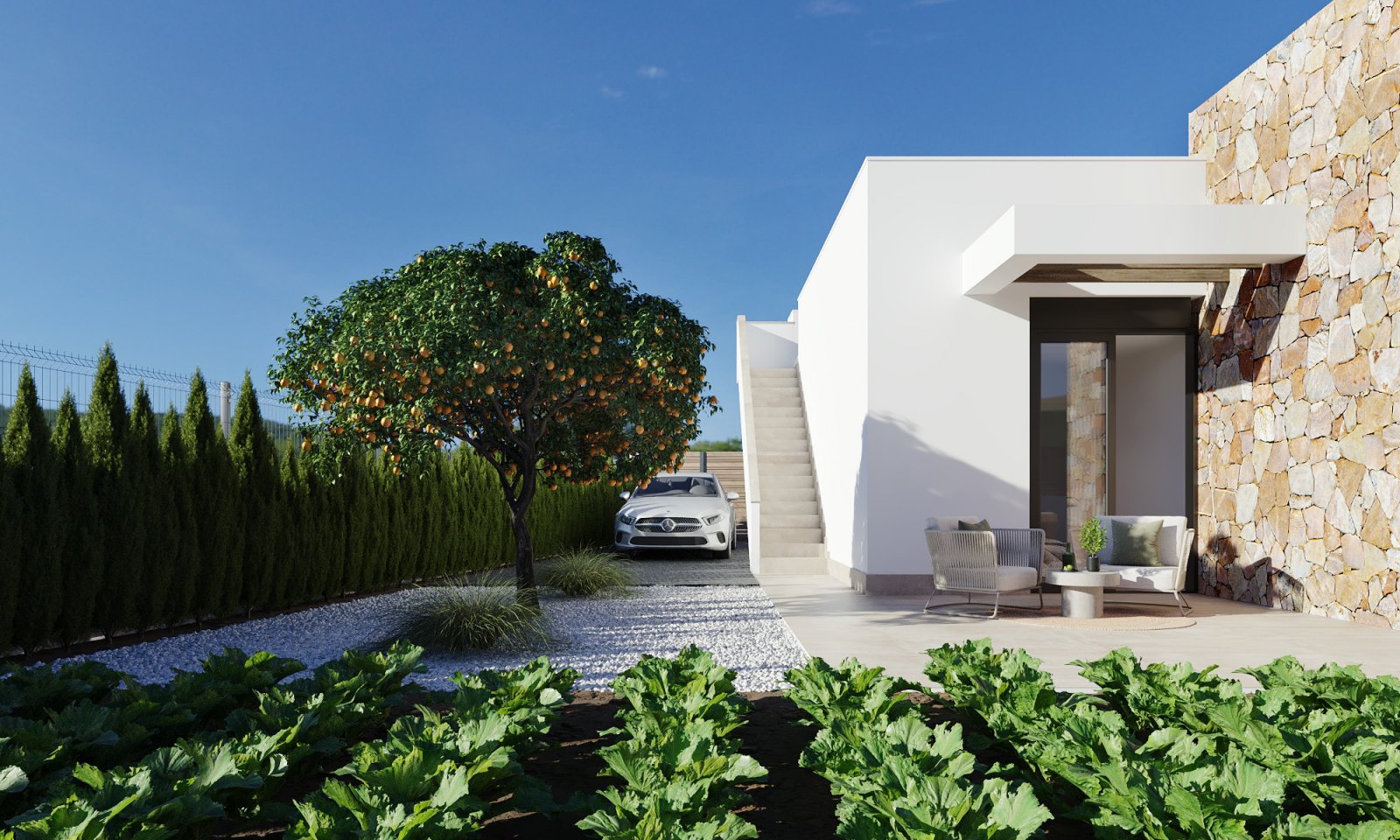 In der prestigeträchtigen Umgebung von Hacienda del Alamo Golf gelegen, bietet diese exklusive Kollektion von 38 freistehenden Häusern einen einzigar