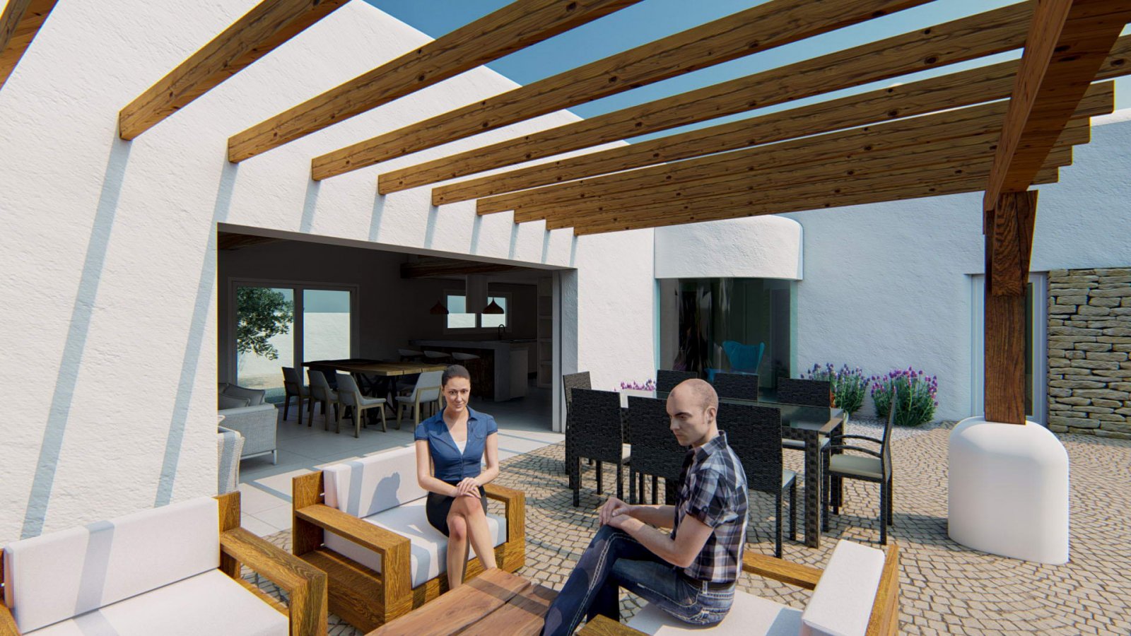 Dieses freistehende Chalet befindet sich in der charmanten Gemeinde Alfaz del Pi und bietet eine ideale Umgebung für diejenigen, die Ruhe und Komfort