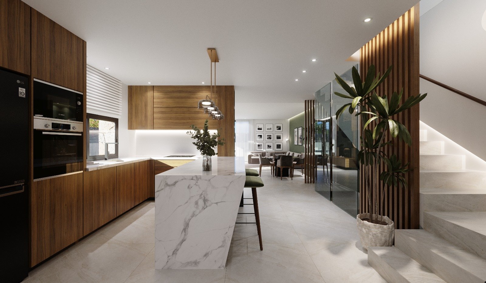 In der charmanten Ortschaft Santa Rosalía gelegen, bietet diese exklusive Wohnanlage 18 unabhängige Häuser, die für maximalen Komfort und Privatsphär