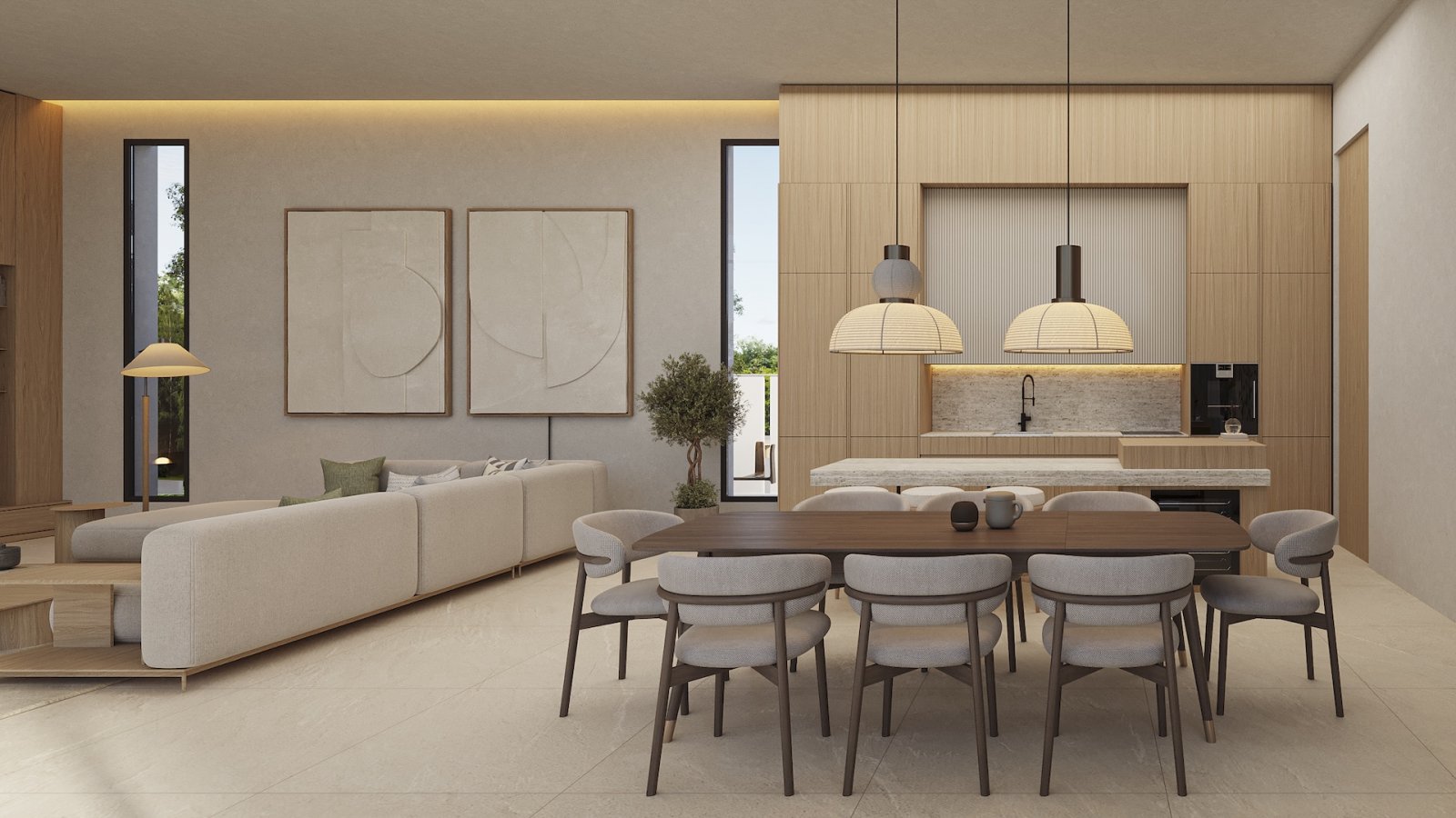 In der charmanten Stadt Calp gelegen, bietet diese exklusive Villa eine privilegierte Umgebung für diejenigen, die ein Zuhause in einer ruhigen und g