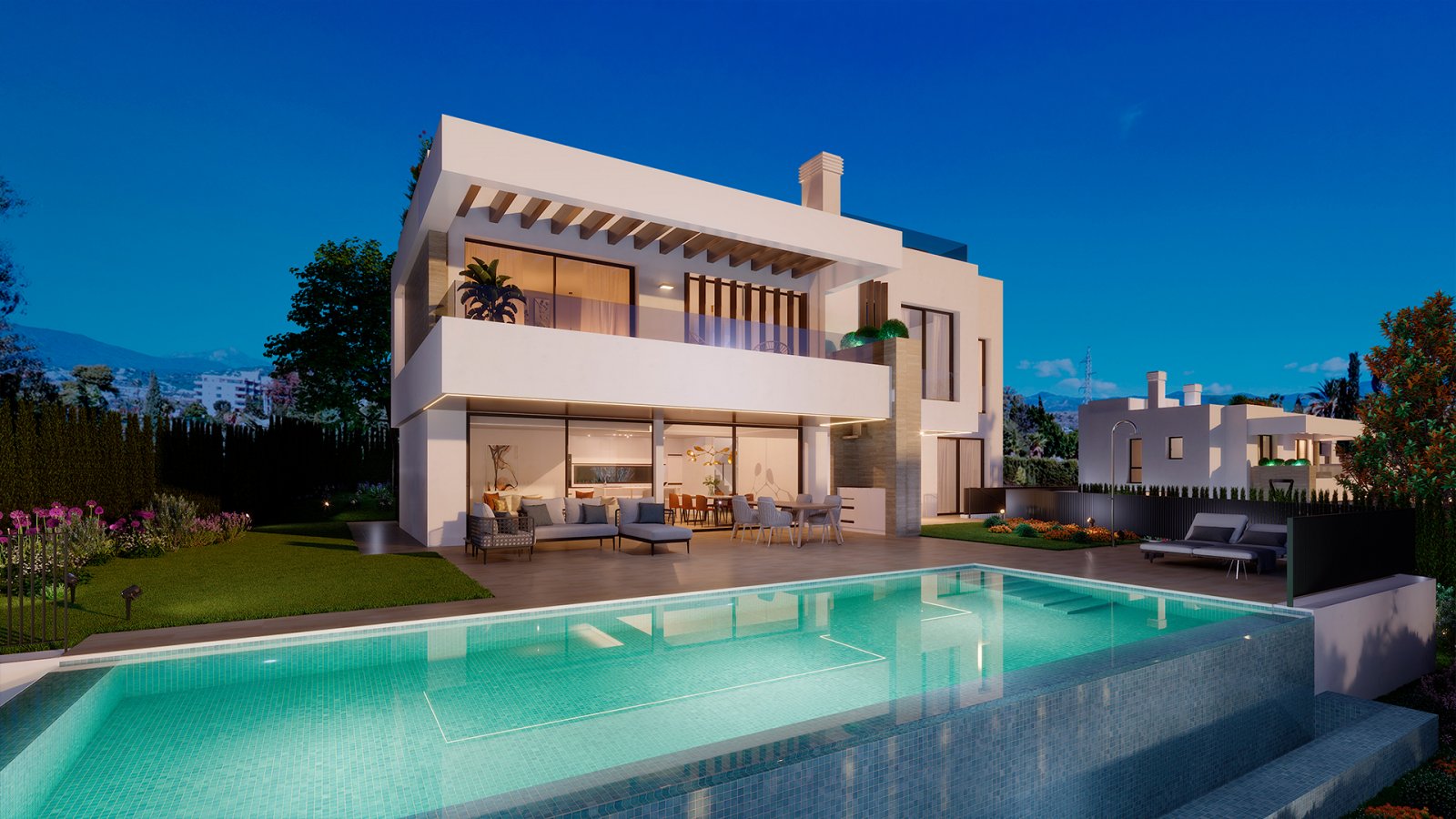 Seven Diamonds by TM befindet sich in bevorzugter Lage im Herzen des Goldenen Dreiecks der Costa del Sol, im Stadtteil Atalaya von Estepona, nur 10 M