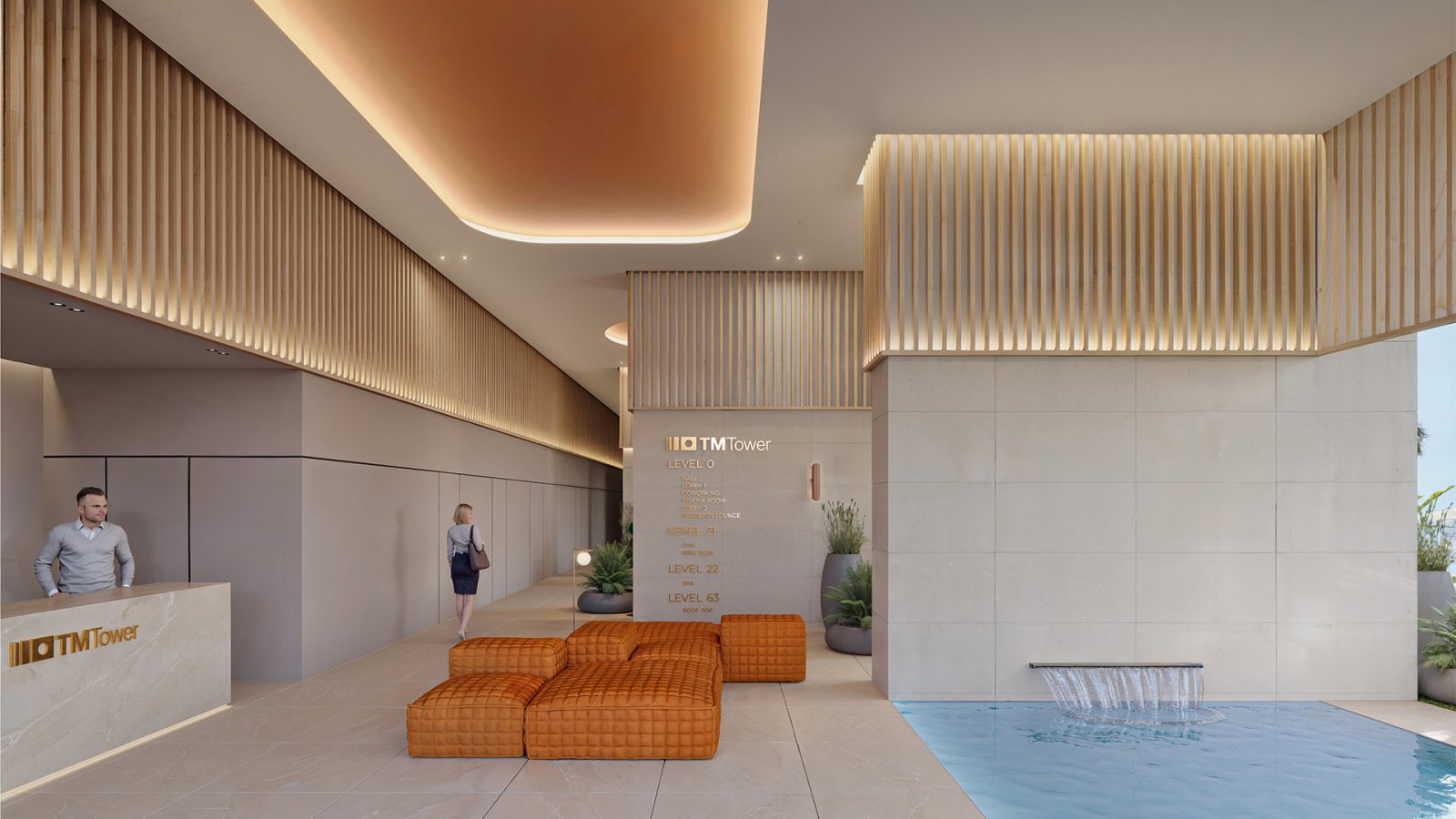 TM Tower befindet sich in Benidorm, nur 150 Meter vom Strand von Poniente entfernt, dem Urlaubsparadies an der Costa Blanca, das international bekann