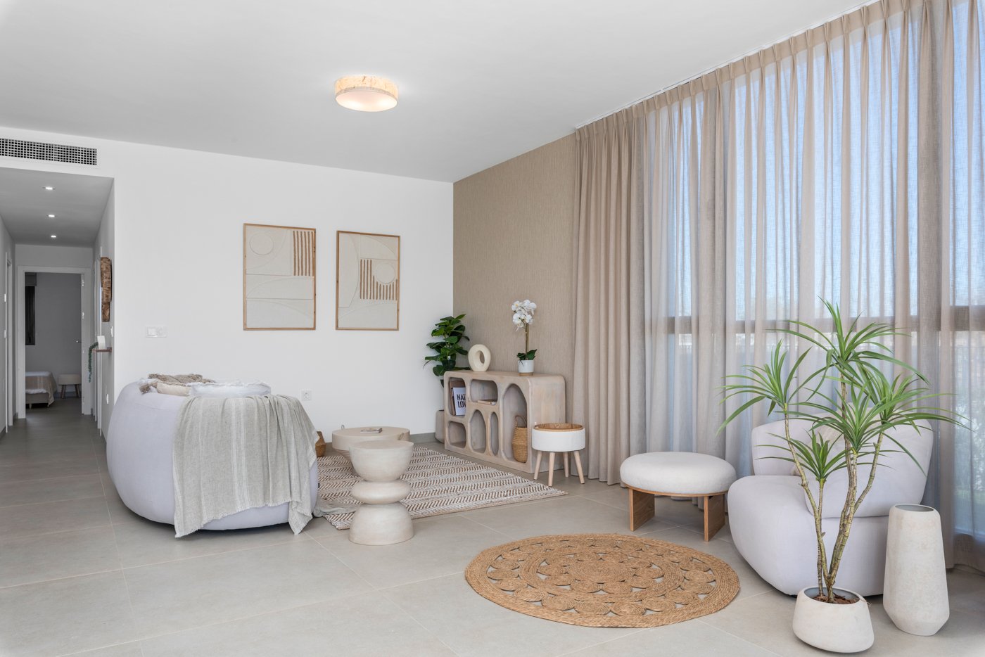 Dieses Wohnresort auf den charmanten Kleinen Inseln bietet ein einzigartiges Wohnerlebnis mit Meerblick. Es besteht aus 33 Immobilien, und die Bewohn