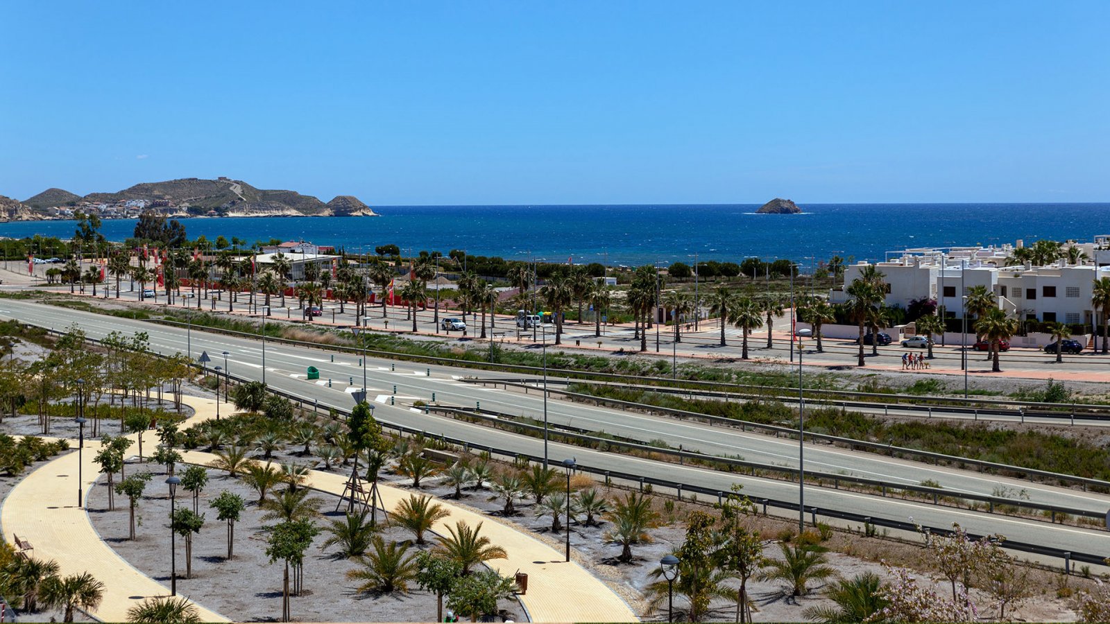 Die Apartments Los Narcisos befinden sich an der südspanischen Küste von Almería nur 600 m entfernt von Playa Los Nardos in der Nähe der Gemeinde Águ