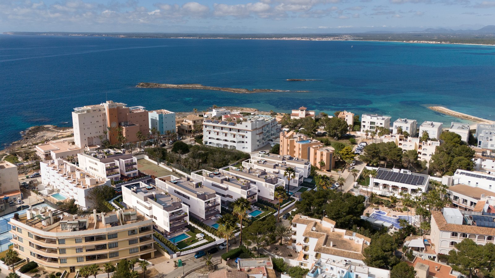 Allure of Sant Jordi by TM liegt in Colonia de Sant Jordi, 300 m vom Strand Els Estanys und dem Strand Es Trenc entfernt und neben den Salinen von SA