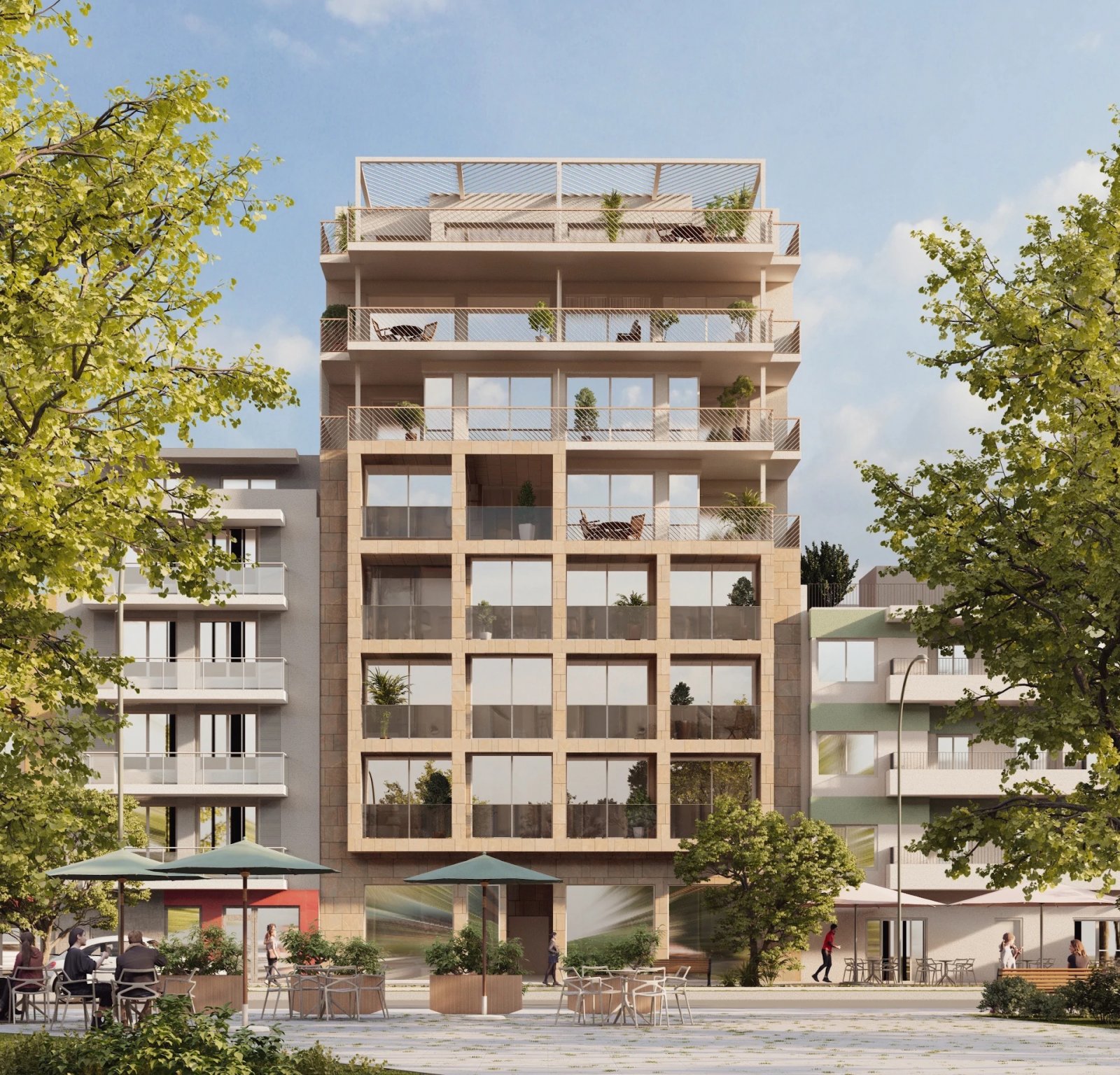  In der charmanten Stadt La Vila Joiosa gelegen, bietet dieser exklusive Wohnkomplex eine Auswahl von 11 sorgfältig gestalteten Immobilien, um die Bed