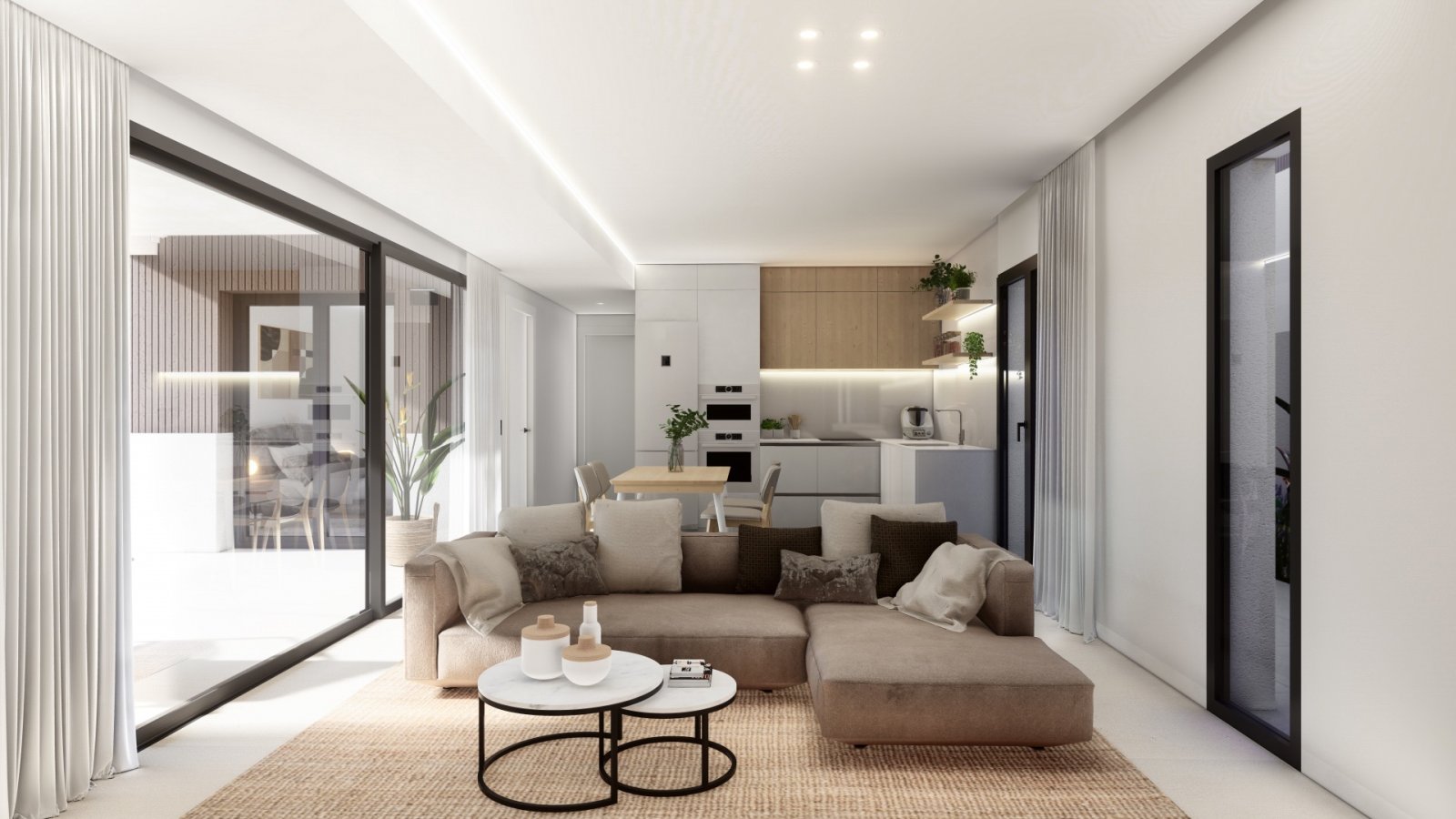 In der charmanten Stadt San Pedro del Pinatar gelegen, bietet diese exklusive Sammlung von 12 Bungalows die perfekte Kombination aus Komfort und Stil