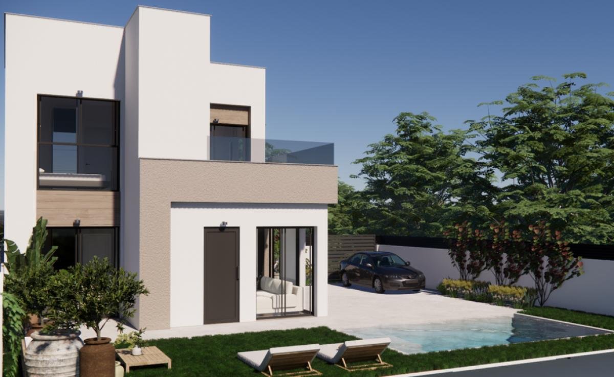 In der prestigeträchtigen Gegend von Orihuela Costa gelegen, bietet diese exklusive Sammlung von 12 unabhängigen Häusern eine außergewöhnliche Wohnum