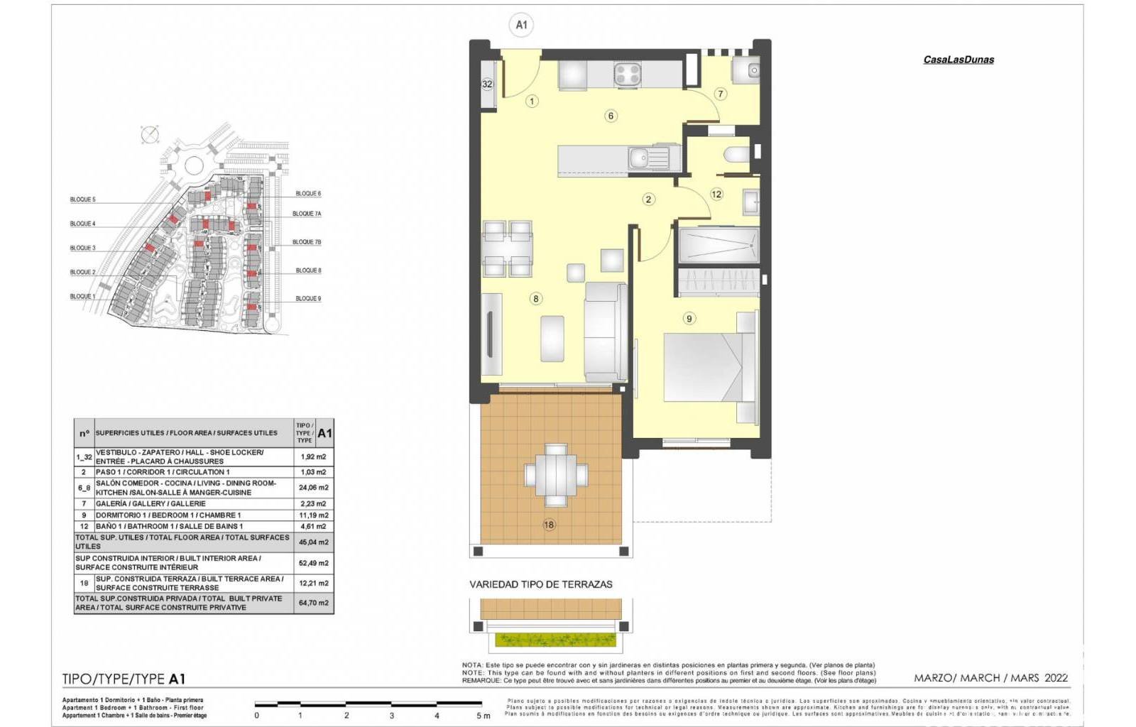 In diesen 1-, 2- und/oder 3-Zimmer-Wohnungen finden Sie einen Patio bzw. Garten und/oder Dachterrasse MIT Stellplatz in der Garage. In den großzügige