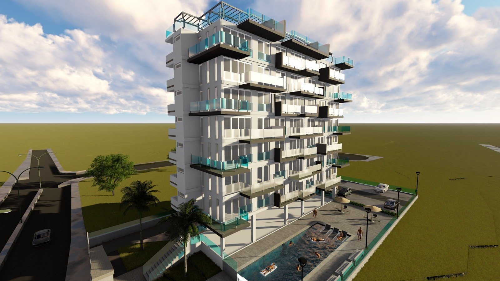 In der wunderschönen Gegend von La Cala gelegen, bietet diese exklusive Wohnanlage eine Auswahl von 14 Immobilien, darunter Apartments und Penthäuser