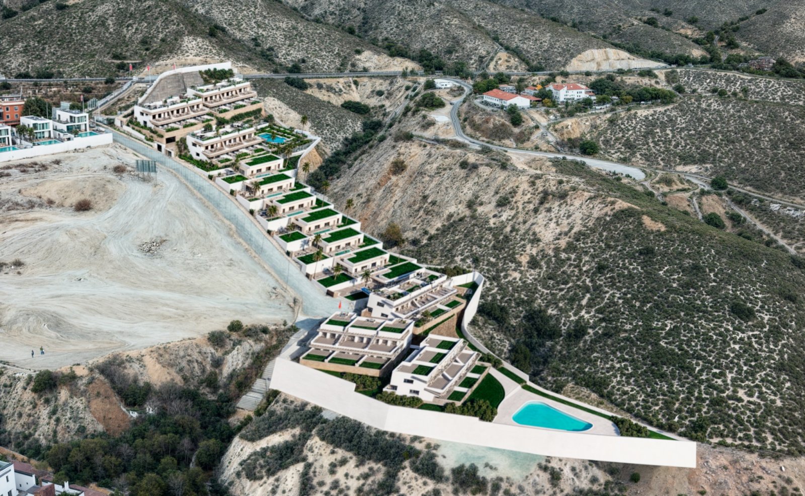  In der charmanten Stadt Finestrat gelegen, bietet dieses exklusive Bungalow ein einzigartiges Wohnerlebnis mit Meerblick. Die Immobilie ist für dieje