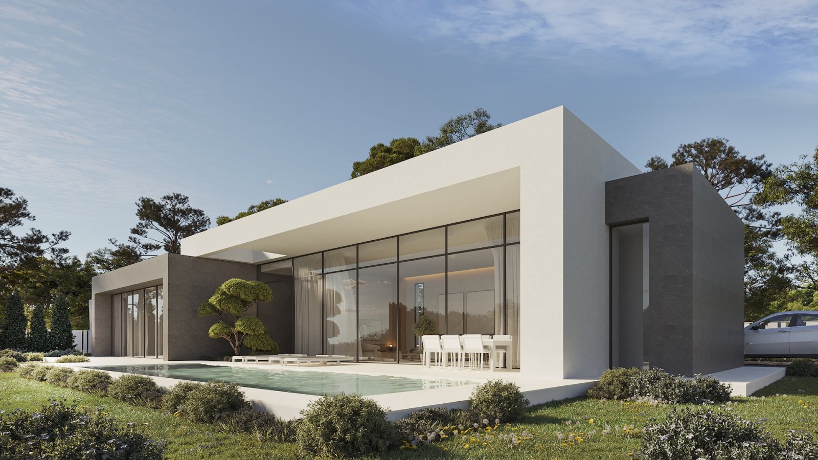  In der charmanten Stadt Calp gelegen, bietet diese exklusive Villa eine privilegierte Umgebung für diejenigen, die ein Zuhause in einer ruhigen und g