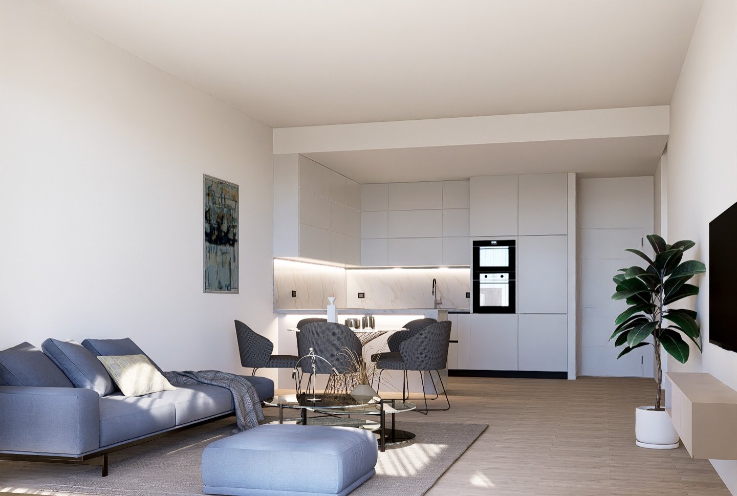 In der charmanten Stadt Finestrat gelegen, bietet dieses exklusive Bungalow ein einzigartiges Wohnerlebnis mit Meerblick. Die Immobilie ist für dieje