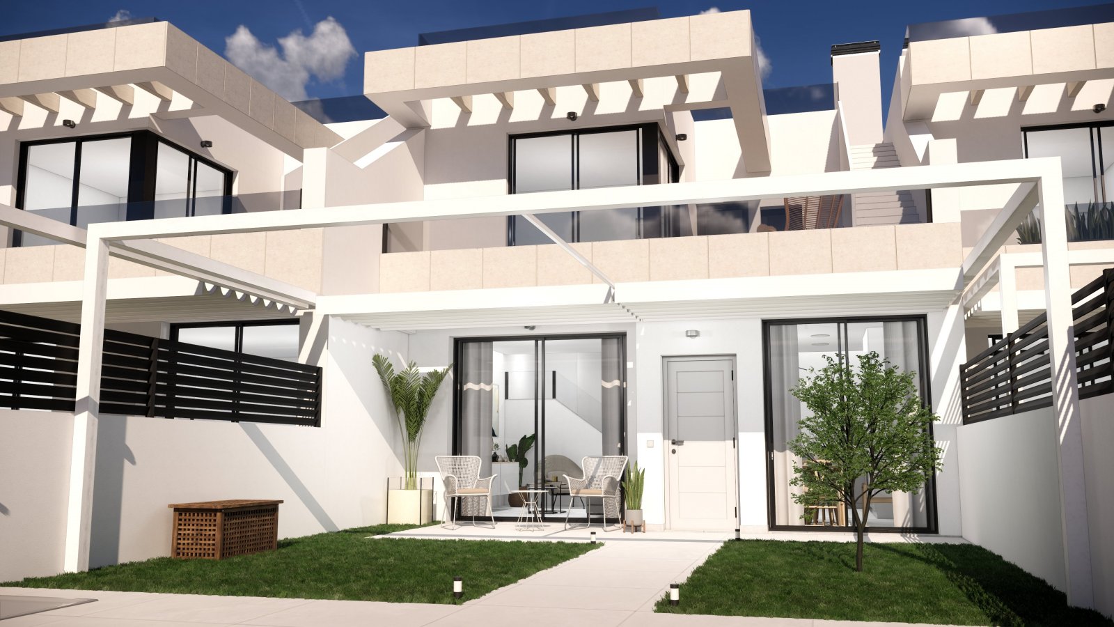 Im charmanten Ort Rojales gelegen, bietet dieser exklusive Wohnkomplex 14 Immobilien, die darauf ausgelegt sind, die anspruchsvollsten Bedürfnisse zu