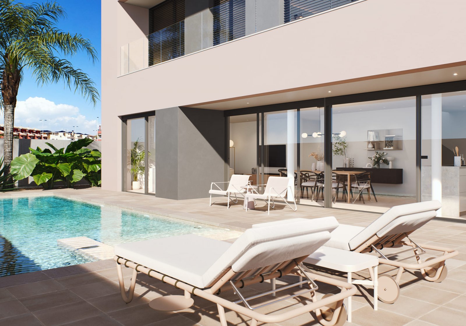 In der prestigeträchtigen Gegend von Orihuela Costa gelegen, bietet diese Villa ein außergewöhnliches Wohnerlebnis mit Meerblick. Für diejenigen, die