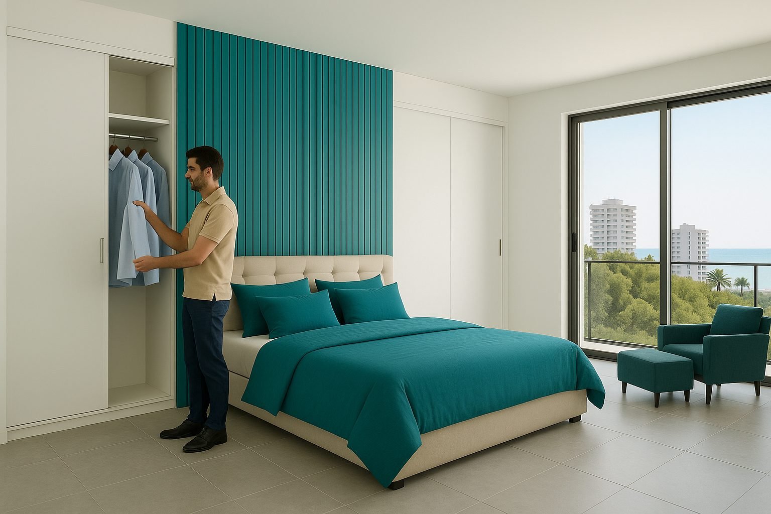 Im charmanten Ort San Pedro del Pinatar gelegen, bietet dieses exklusive Penthouse ein einzigartiges Wohnerlebnis mit beeindruckendem Meerblick. Für