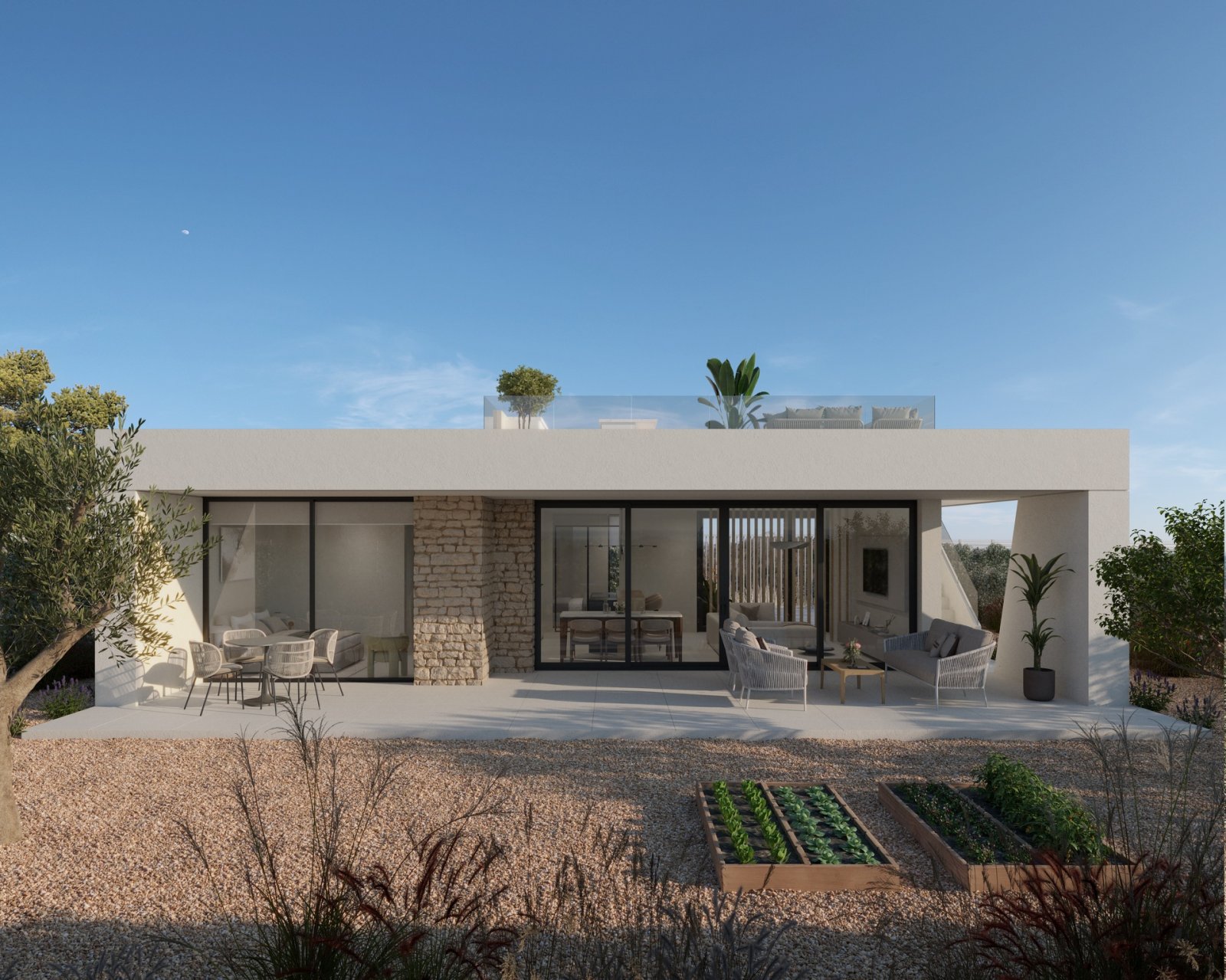 In der prestigeträchtigen Umgebung von Hacienda del Alamo Golf gelegen, bietet dieses Ensemble von 17 unabhängigen Häusern einen exklusiven Lebenssti