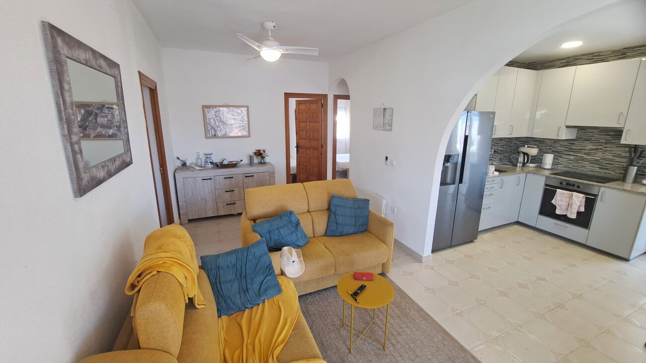   This charming south-west facing, detached villa, sits on a 437 m² plot and boasts a large private swimming pool, along with generous outdoor space d