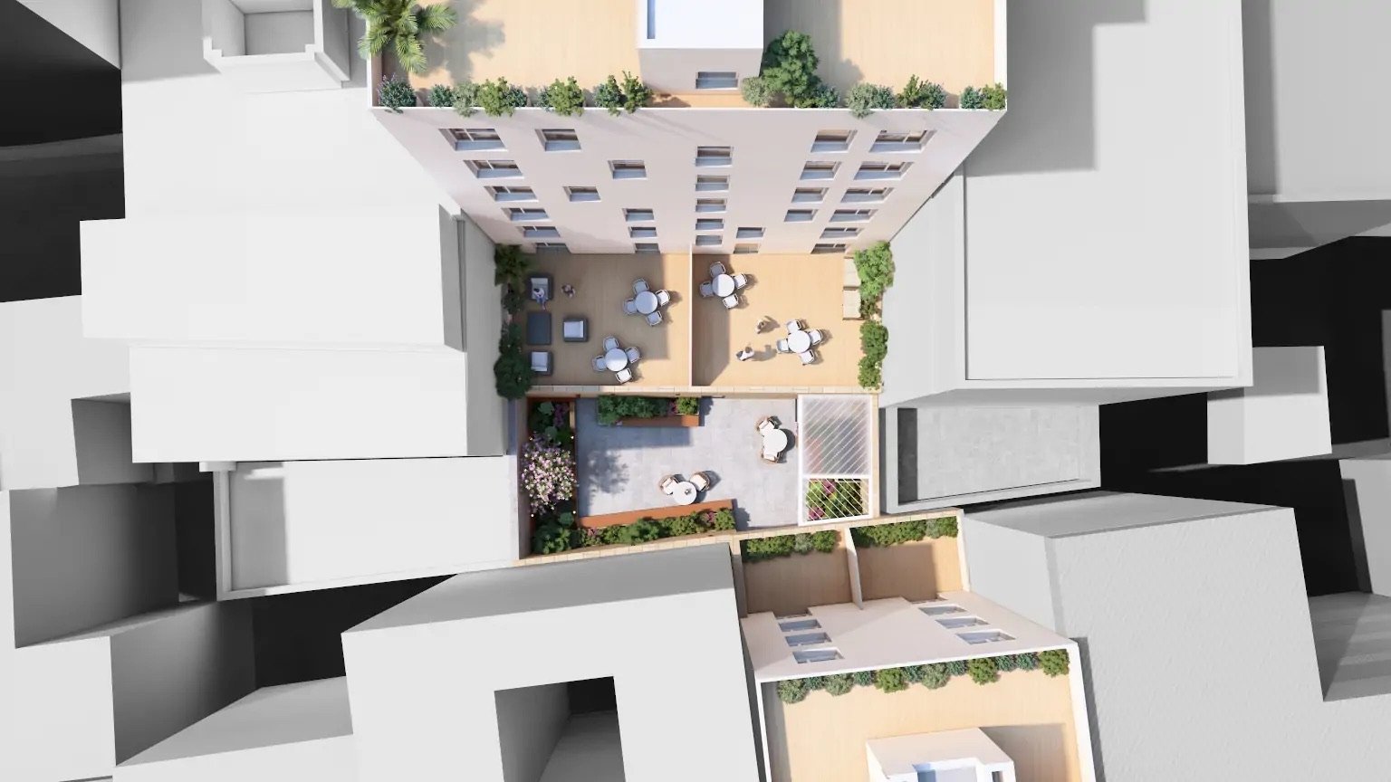  In der charmanten Stadt La Vila Joiosa gelegen, bietet dieser exklusive Wohnkomplex eine Auswahl von 11 sorgfältig gestalteten Immobilien, um die Bed