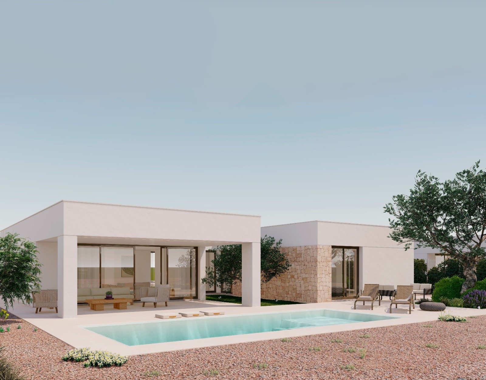  In der prestigeträchtigen Umgebung von Hacienda del Alamo Golf gelegen, bietet dieses Ensemble von 17 unabhängigen Häusern einen exklusiven Lebenssti