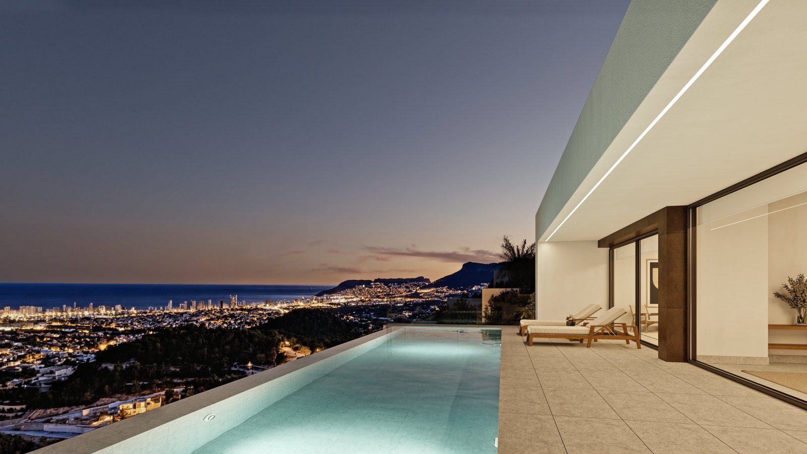  In der charmanten Stadt Benissa gelegen, bietet diese Villa ein außergewöhnliches Wohnerlebnis mit Meerblick. Die Immobilie befindet sich nur 3 km vo