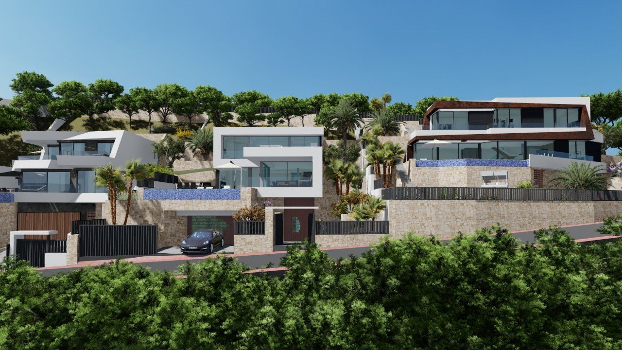 In der schönen Stadt Calpe gelegen, bietet diese Villa ein außergewöhnliches Wohnerlebnis mit Meerblick. Die Immobilie befindet sich nur 1 km vom Mee