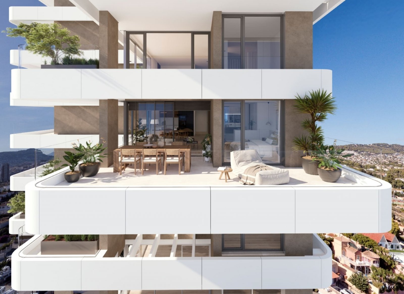  In der charmanten Stadt Calpe gelegen, bietet diese Wohnanlage eine Auswahl von 34 Wohneinheiten, darunter Wohnungen und Penthäuser. Diese Immobilien