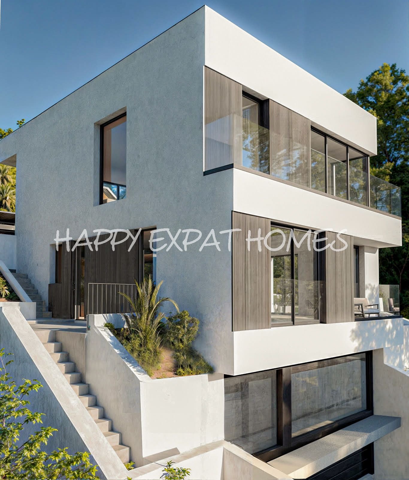 Unvollendetes freistehendes Passivhaus in Mas Alba, einer ruhigen Wohngegend direkt hinter Sitges, nahe dem Handelsbereich mit Aldi und Lidl. Administ