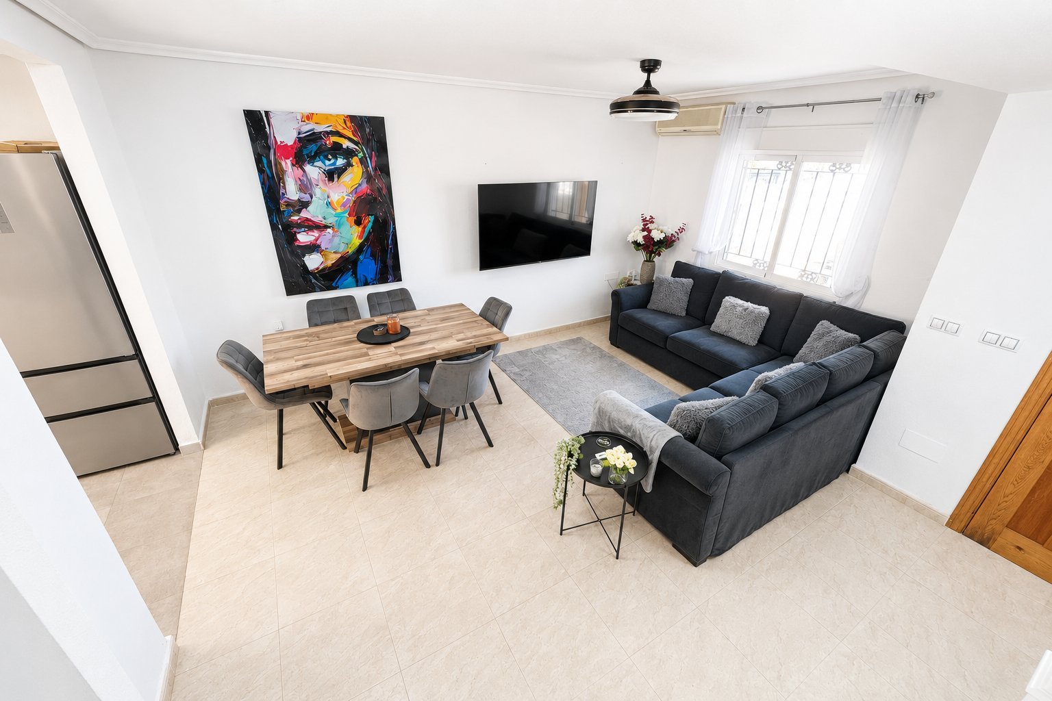   This charming property is tucked away in a lovely cul-de-sac, offering peace and privacy. Distributed over three levels, the home features three spa