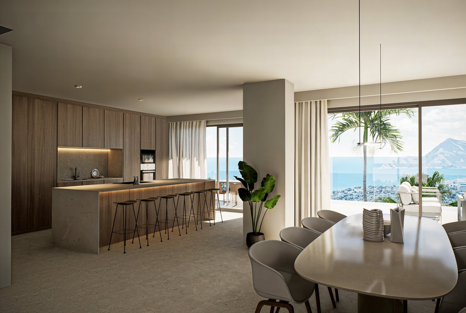 Diese Villa befindet sich in der exklusiven Gegend von Altea und bietet eine privilegierte Umgebung mit Meerblick. Die Immobilie liegt nur 3 km von d