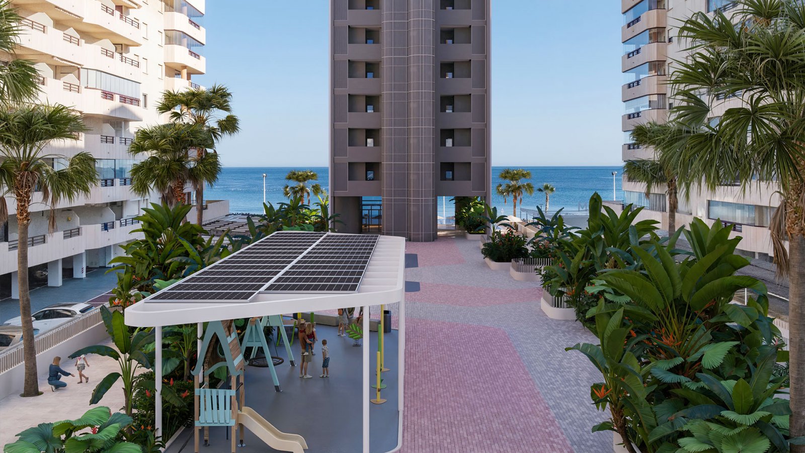  In der schönen Stadt Calpe gelegen, bietet diese exklusive Wohnanlage ein einzigartiges Wohnerlebnis in erster Strandlinie. Mit insgesamt 52 Einheite