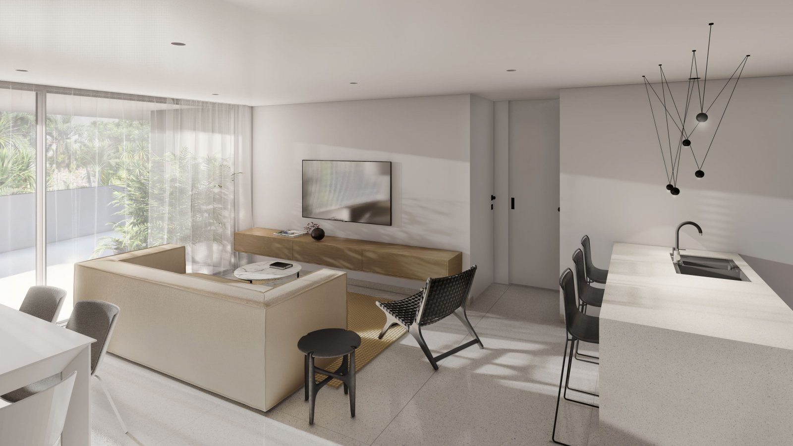 In der charmanten Stadt Guardamar del Segura gelegen, bietet diese exklusive Wohnresidenz eine Auswahl von 26 Immobilien, darunter Apartments, Erdges