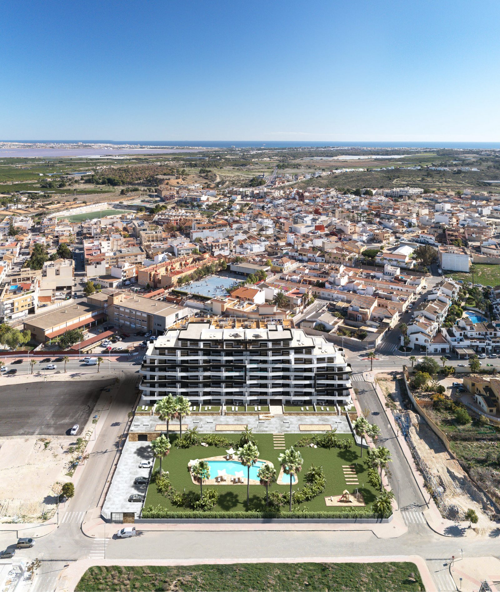  Diese Wohnanlage befindet sich in der charmanten Gemeinde San Miguel de Salinas und bietet eine Vielzahl von Wohnmöglichkeiten, die unterschiedlichen
