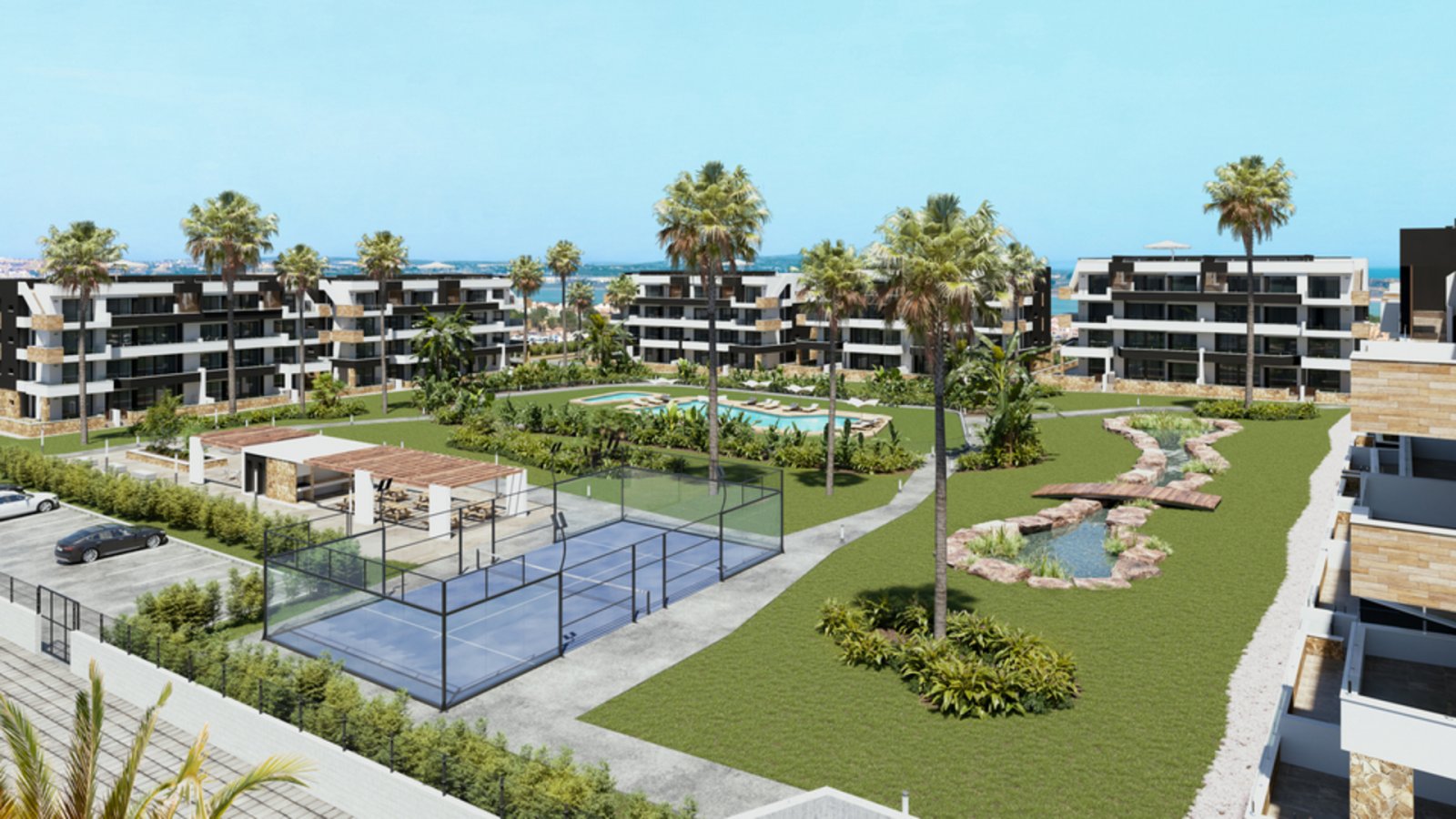 In der schönen Stadt Torrevieja gelegen, bietet diese Wohnanlage eine Auswahl von 80 Immobilien, darunter Apartments, Erdgeschosswohnungen und Penthä