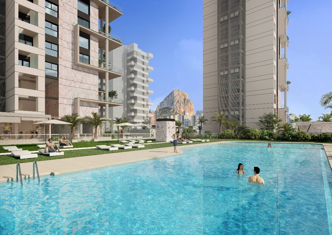 In der charmanten Stadt Calpe gelegen, bietet diese exklusive Wohnanlage eine Auswahl von 32 Wohnungen, darunter Apartments und Penthäuser. Entworfen