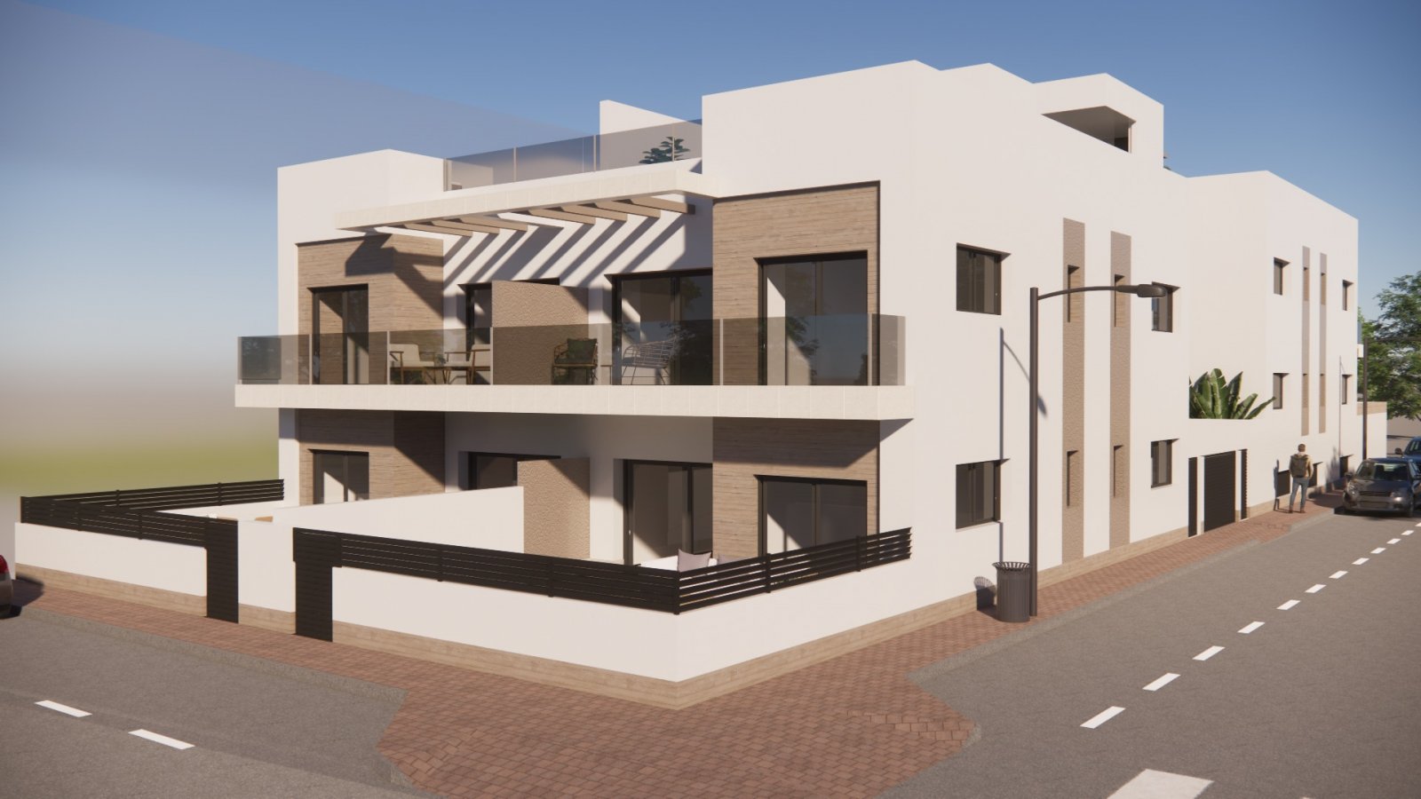 In der charmanten Stadt Rojales gelegen, bietet diese Wohnanlage eine exklusive Auswahl von 12 Bungalows. Diese Bungalows sind so gestaltet, dass sie