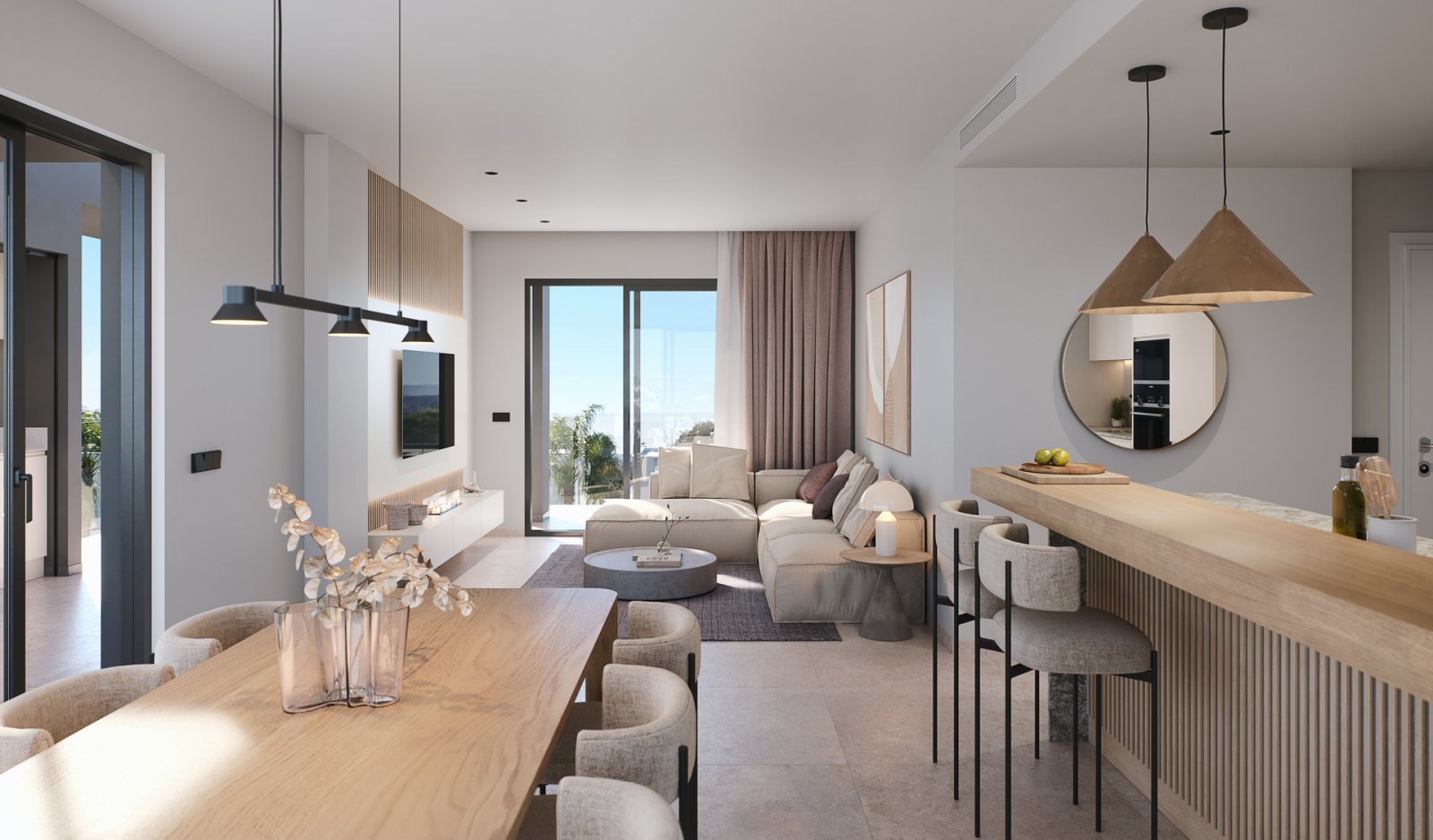 In der charmanten Ortschaft Santa Rosalía gelegen, bietet dieses Wohnresort eine Auswahl von 22 Wohnungen, die sich an verschiedene Bedürfnisse und L