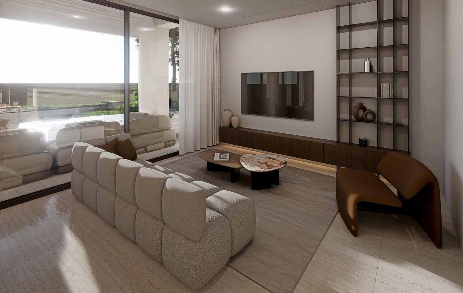 Diese exklusive Villa befindet sich in der prestigeträchtigen Umgebung des Las Colinas Golf und bietet einen unvergleichlichen Lebensstil. Mit einer