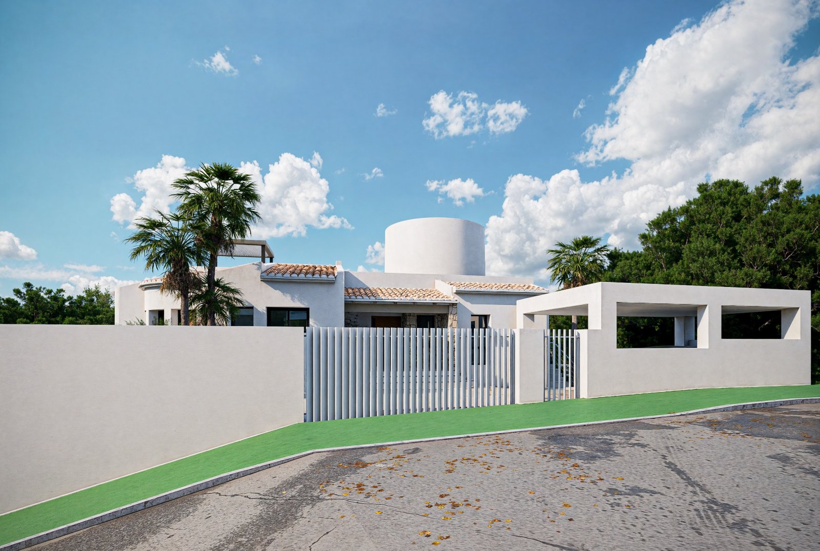 In der exklusiven Gegend von Altea gelegen, bietet diese Villa eine privilegierte Umgebung mit Meerblick, ideal für diejenigen, die ein Zuhause an ei
