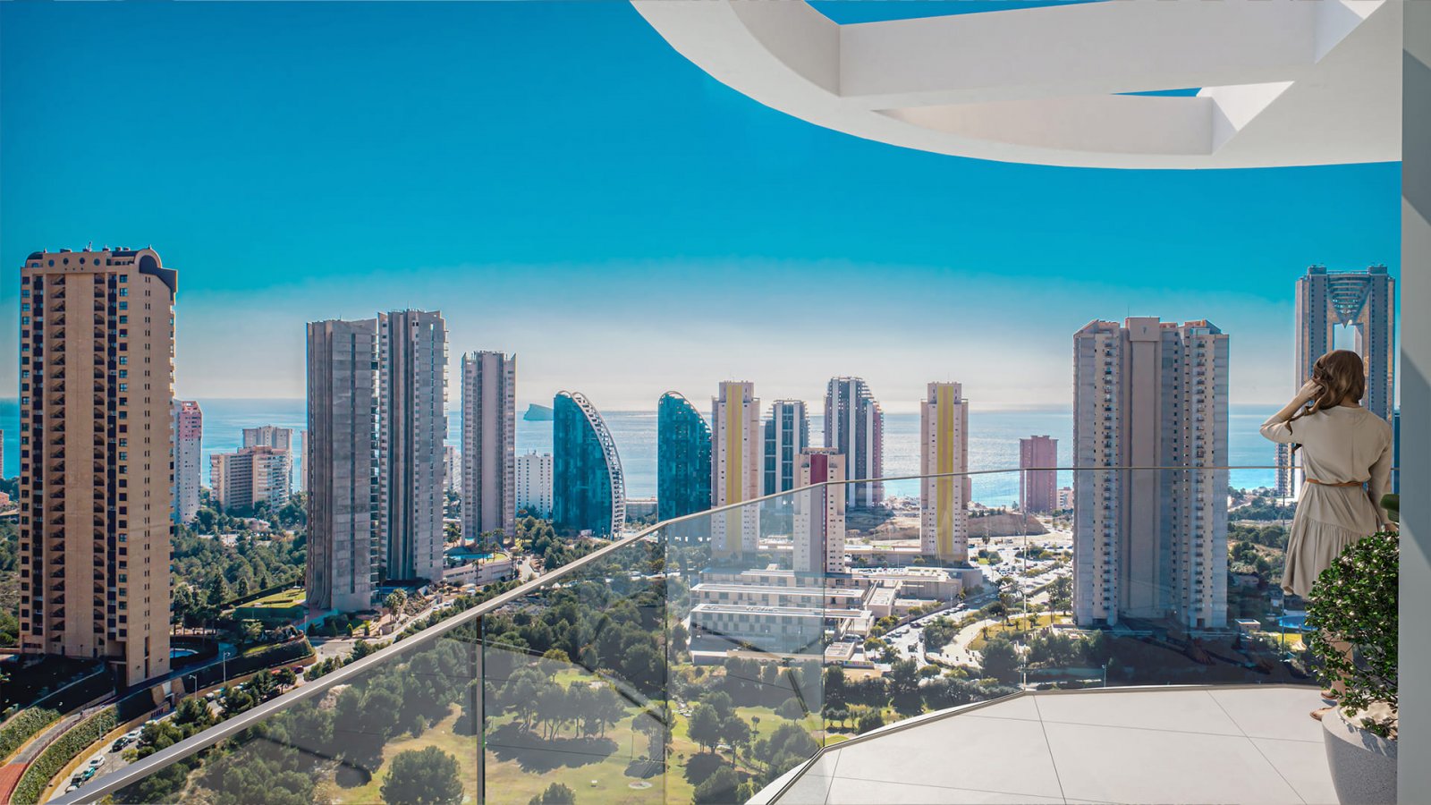 In der pulsierenden Stadt Benidorm gelegen, bietet diese exklusive Wohnanlage eine Auswahl von 88 Immobilien, darunter Apartments und Penthäuser. Die