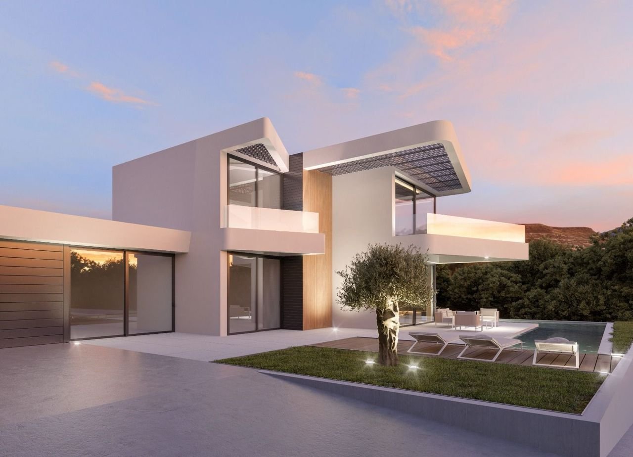 Altea:  In der exklusiven Gegend von Altea gelegen, bietet diese Villa eine privilegierte Umgebung mit Meerblick. Die Immobilie befindet sich nur 5 km vom Me 