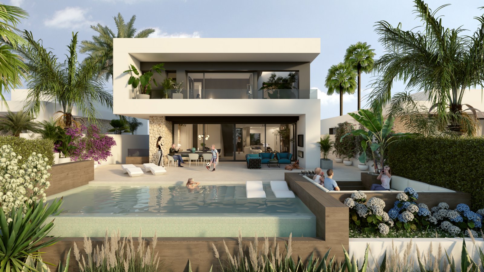 Die exklusiven Villen im prestigeträchtigen La Finca Golf bieten ein einzigartiges Wohnerlebnis. Mit insgesamt 12 Immobilien ist jede Villa darauf au