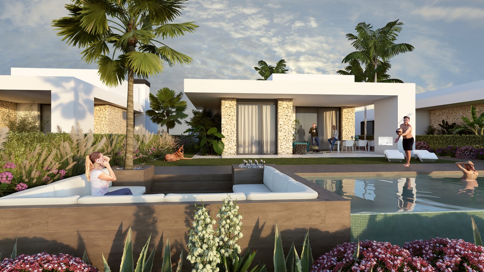 Die exklusiven Villen im prestigeträchtigen La Finca Golf bieten ein einzigartiges Wohnerlebnis. Mit insgesamt 12 Immobilien ist jede Villa darauf au