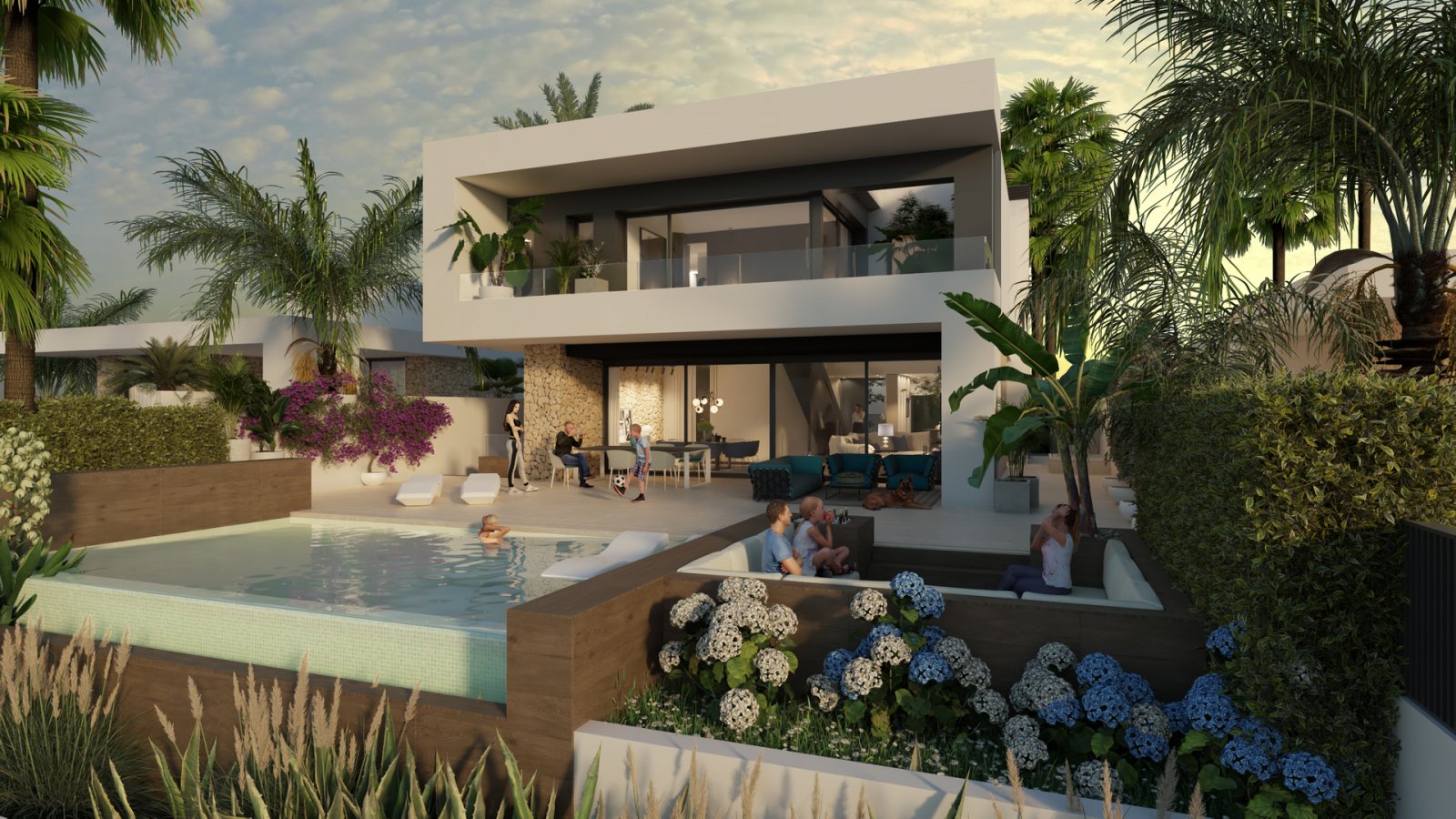 Die exklusiven Villen im prestigeträchtigen La Finca Golf bieten ein einzigartiges Wohnerlebnis. Mit insgesamt 12 Immobilien ist jede Villa darauf au