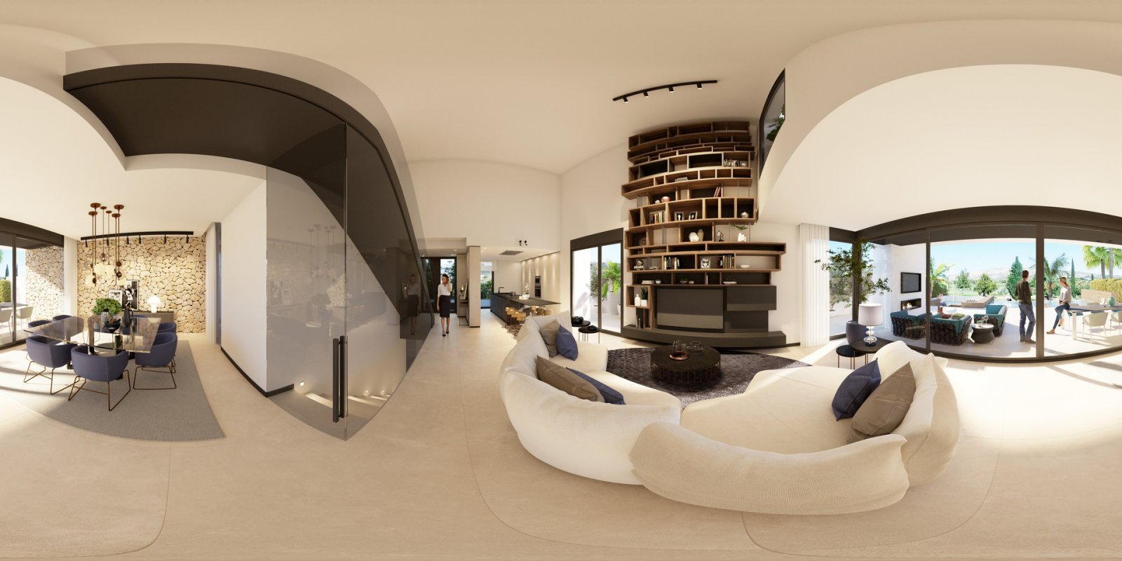 Die exklusiven Villen im prestigeträchtigen La Finca Golf bieten ein einzigartiges Wohnerlebnis. Mit insgesamt 12 Immobilien ist jede Villa darauf au