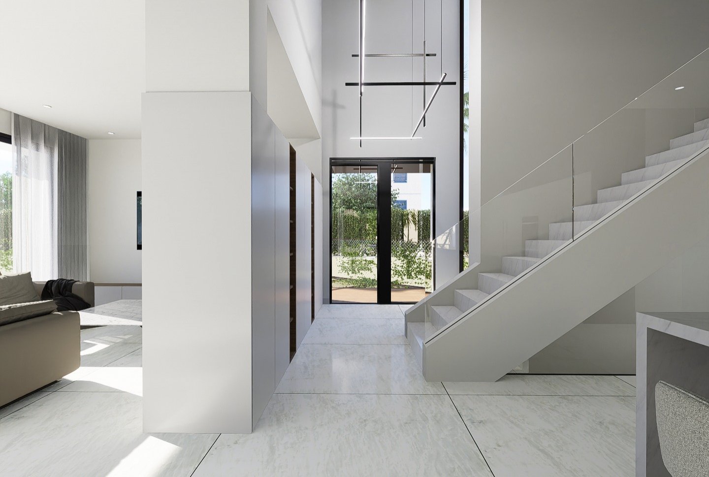  Diese exklusive Villa befindet sich in der charmanten Stadt La Nucía und bietet eine privilegierte Umgebung für diejenigen, die ein Traumhaus suchen.