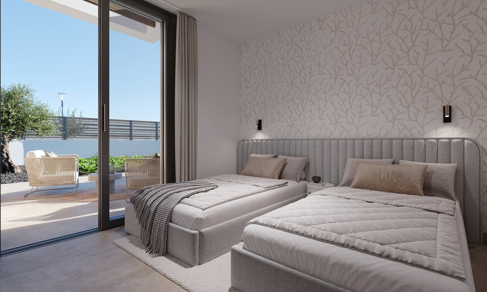  In der prestigeträchtigen Umgebung von Hacienda del Alamo Golf gelegen, bietet diese exklusive Kollektion von 38 freistehenden Häusern einen einzigar