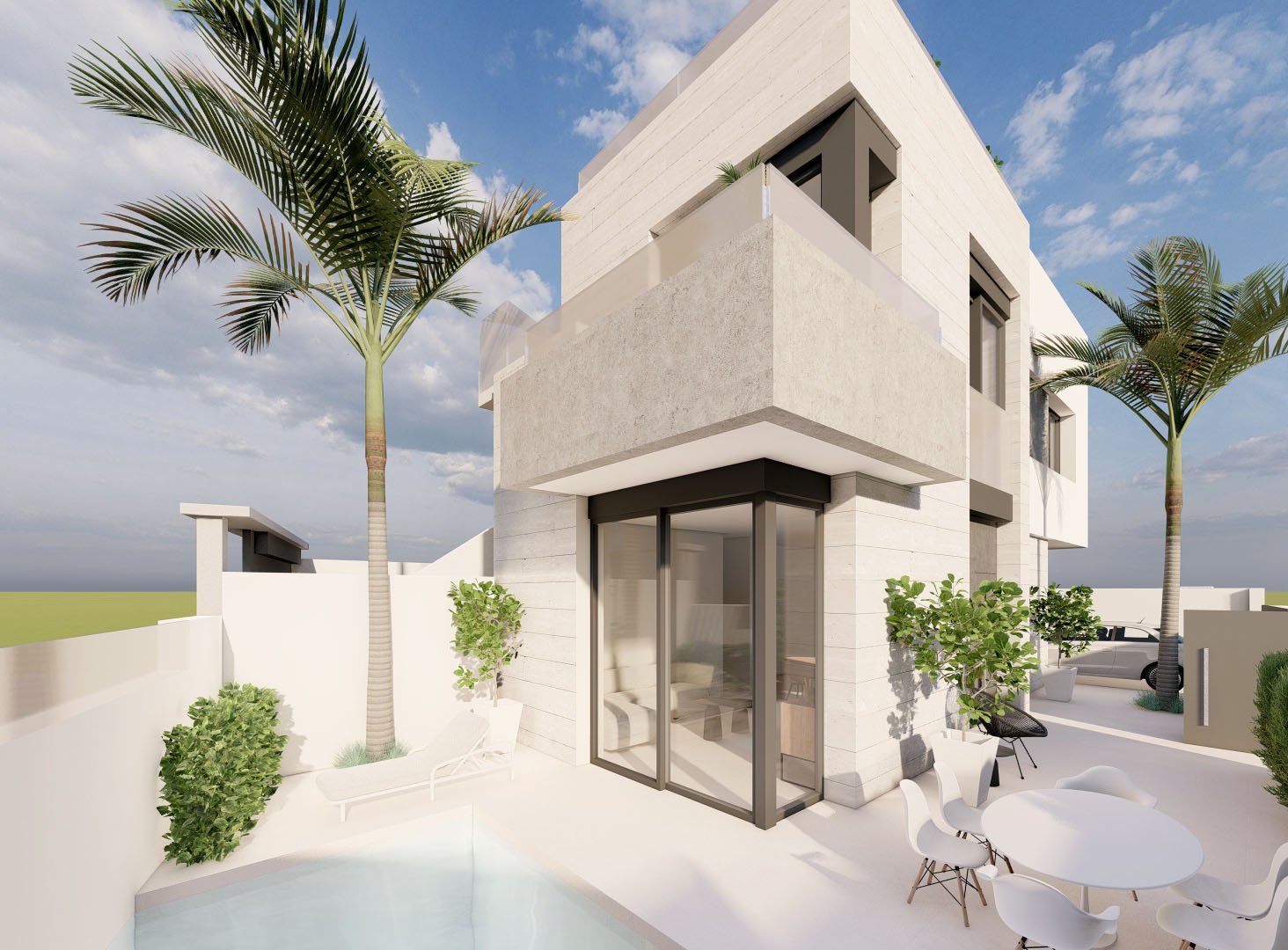 Im charmanten Ort Pilar de la Horadada gelegen, bietet diese Wohnanlage ein einzigartiges Wohnerlebnis an der Costa Blanca. Mit nur zwei exklusiven B