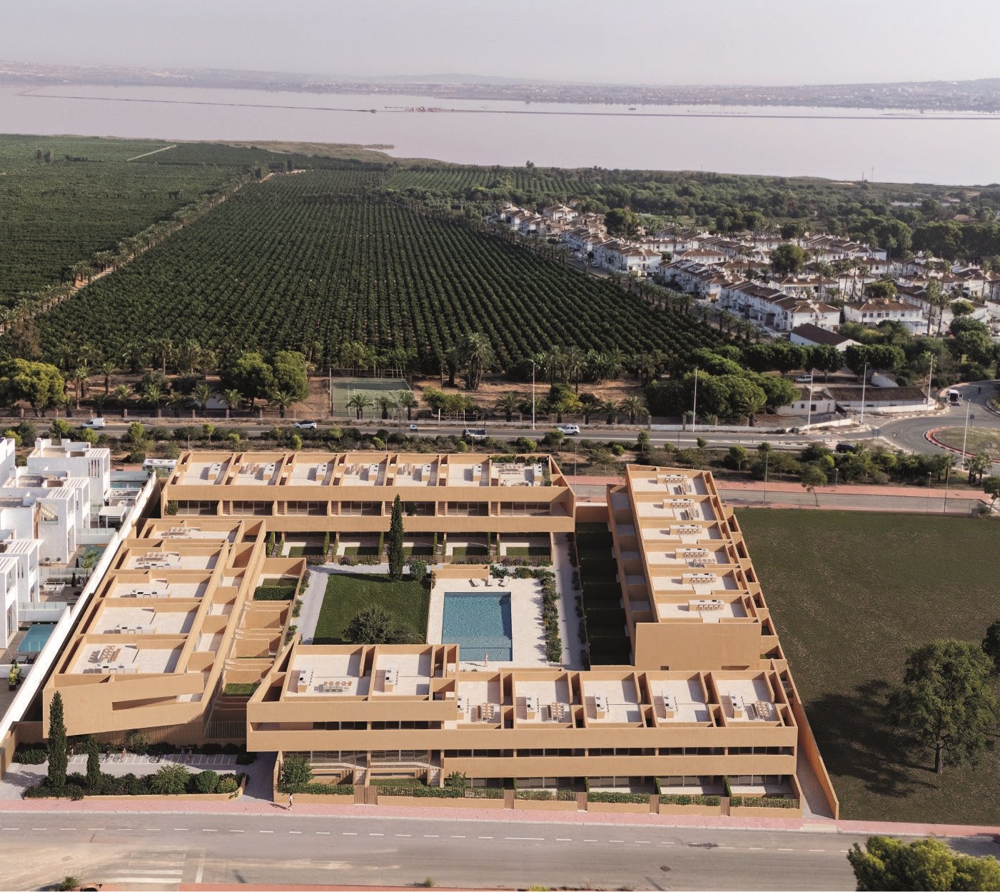 In der charmanten Stadt Torrevieja gelegen, bieten diese Bungalows eine ideale Umgebung für diejenigen, die ein komfortables und modernes Zuhause suc