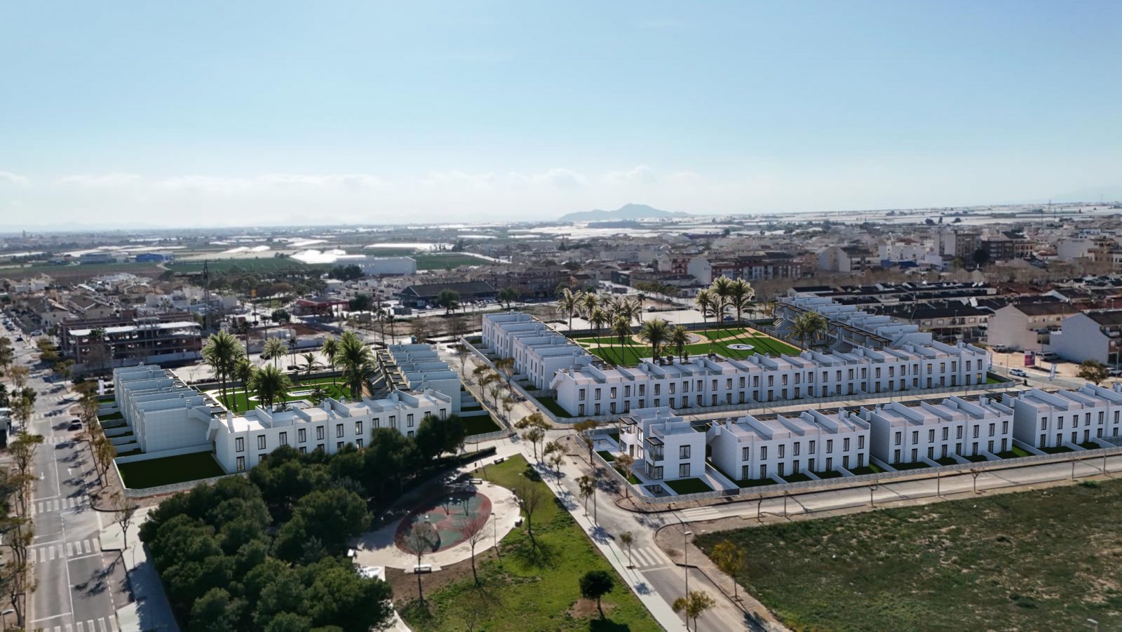 In der charmanten Stadt Pilar de la Horadada gelegen, bietet diese Wohnanlage eine Auswahl von 23 Bungalows, die Komfort und Stil bieten. Die Typolog In der charmanten Stadt Pilar de la Horadada gelegen, bietet diese Wohnanlage eine Auswahl von 23 Bungalows, die Komfort und Stil bieten. Die Typolog